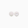 White Pearl Sparkle Ball™ Stud Earrings 12mm